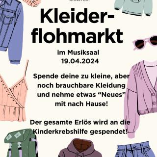 Kleiderflohmarkt der Closen-Mittelschule Arnstorf