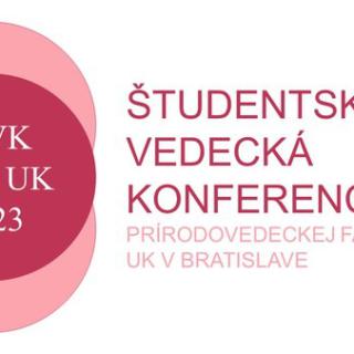 Študentská vedecká konferencia UK 2023 a Cena rektora UK pre našu školu