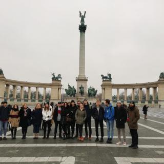 Výmenná návšteva na Gymnáziu Imricha Madácha v Budapešti