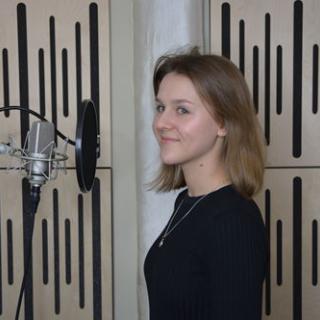 Wywiad z Anną Gawryszewską, zwyciężczynią konkursu piosenki obcojęzycznej.