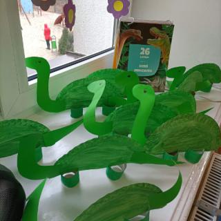 Dinozaury w przedszkolu