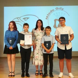 Laureaci Nagród Burmistrza Gminy Rymanów „Młode Orły” 2023
