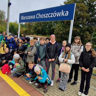 Wycieczka klasy 5a i 5c do Choszczówki
