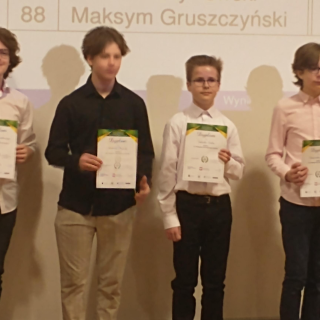 Mamy finalistę XVI Ogólnopolskiej Olimpiady Informatycznej Juniorów