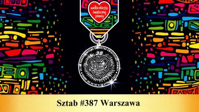 Medal 30-lecia WOŚP