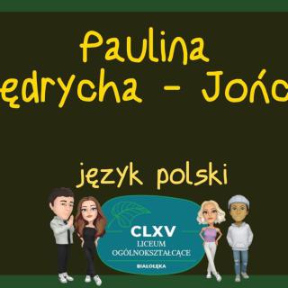  Paulina Jędrycha-Jońca