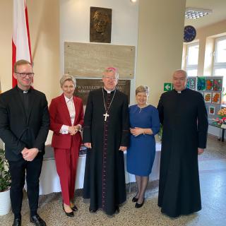 Wizyta Księdza Biskupa Andrzeja Kalety w naszej szkole