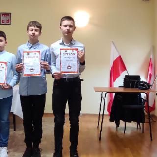 Gminne eliminacje Ogólnopolskiego Turnieju Wiedzy Pożarniczej  „Młodzież zapobiega pożarom”   w Załużu