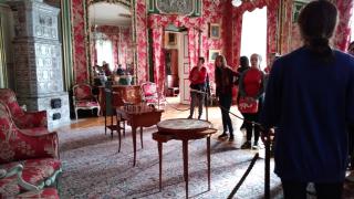 Lekcja muzealna w Pałacu w Nieborowie
