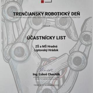 Trenčiansky robotický deň 2022