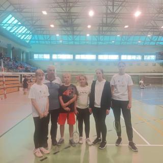 Krajowy Turniej Badmintona w Solcu Kujawskim - UKS Zasutowo