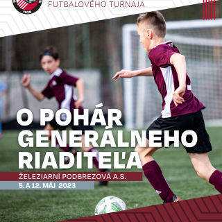 Futbalový turnaj o "Pohár generálneho riaditeľa ŽP Podbrezová"