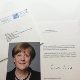 List dla uczniów od kanclerz Niemiec.