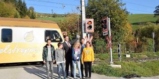 NÖVOG, Volks- und Mittelschule: Workshops für mehr Sicherheit an Bahnübergängen
