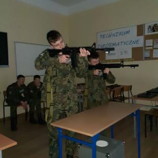 Szkolenie strzeleckie kadetów Oddziału Przygotowania Wojskowego
