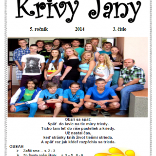 Najlepší školský časopis 2013