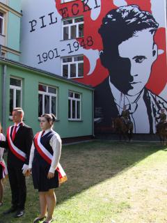 Odsłonięcie murala Rtm. Witold Pilecki (22.06.2018 r.)