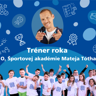 Nominácia na Trénera roka O2 Športovej akadémie Mateja Tótha