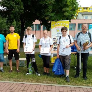 Dopravní soutěž mladých cyklistů ve Veselí nad Moravou