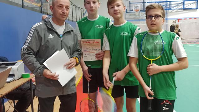 Finał Wojewódzki XXIV Igrzysk Młodzieży Szkolnej w Drużynowym Badmintonie Chłopców w Gnieźnie