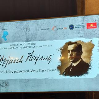 Sukces w konkursie multimedialnym „Wojciech Korfanty – człowiek, który przywrócił Górny Śląsk Polsce”