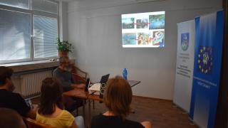 Grafici zo SOŠ dopravy a služieb  na fotografickom workshope v ROS Nové Zámky