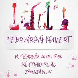 Februárový koncert v Pálffyho paláci