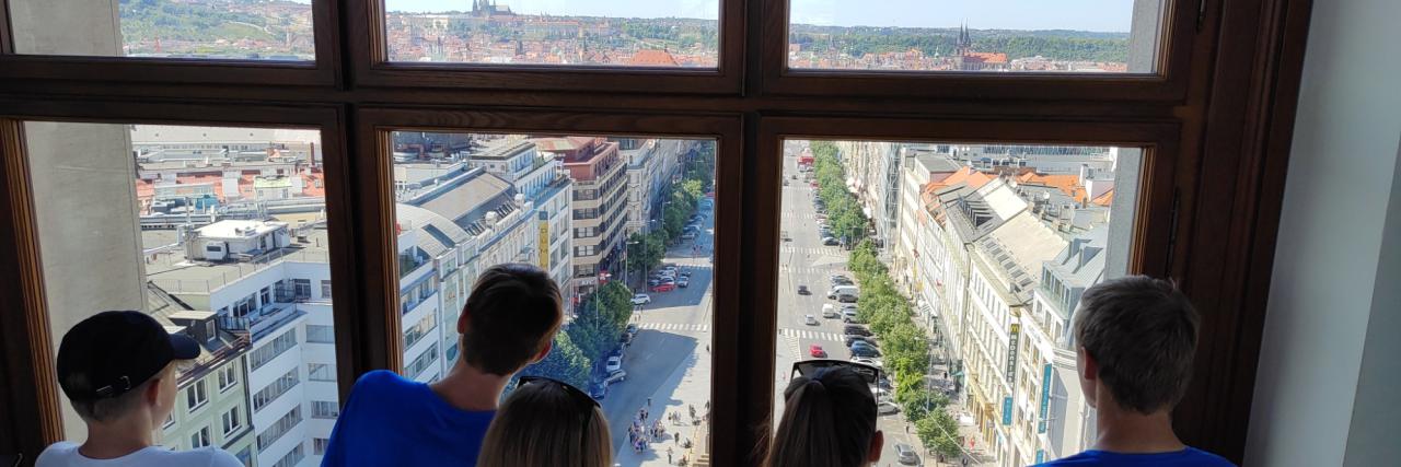 Dějepisná exkurze Praha v zrcadle 20. století 