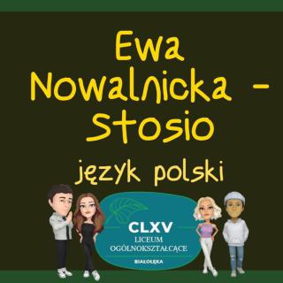  Ewa Nowalnicka-Stosio