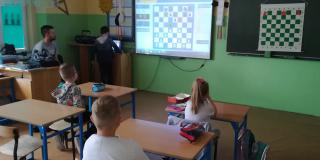 Spotkanie z instruktorem szachowym w klasie II