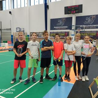 Otwarte Mistrzostwa Województwa Wielkopolskiego w Badmintonie w Puszczykowie - UKS Zasutowo