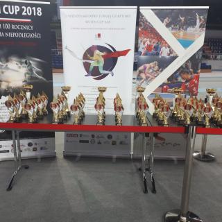 Eryk Woźniak w szerokim finale Ogólnopolskiego Turnieju  Wuteh - Cup w Toruniu