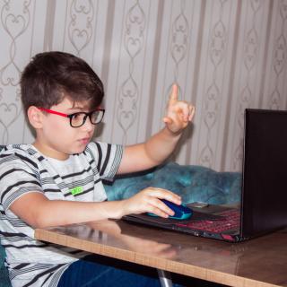 Dzieci w sieci - poznajemy korzyści i zagrożenia internetu.