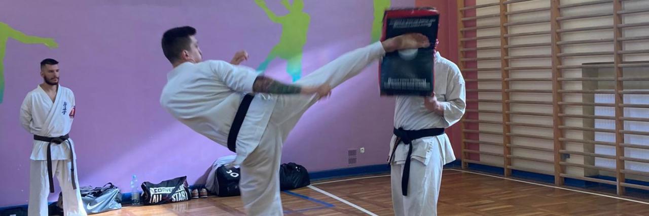 Lekcja pokazowa karate
