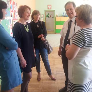 Wizyta delegacji z litewskiego przedszkola z miasta Alytus.
