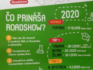 Kam na vysokú 2020? Kam po strednej?- road show trip Prešov