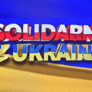 Uczniowie solidarni z Ukrainą