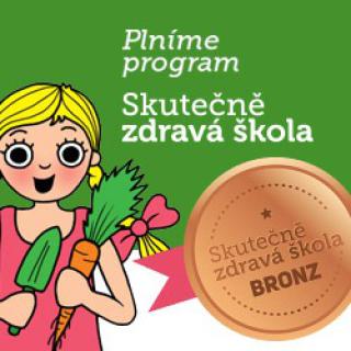 Bronzový certifikát programu Skutečně zdravá škola
