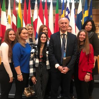 Výlet do Štrasburgu - Návšteva Európskeho parlamentu