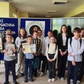 Sukcesy naszych uczniów – XXI Międzyszkolna Liga Przedmiotowa w Radzanowie