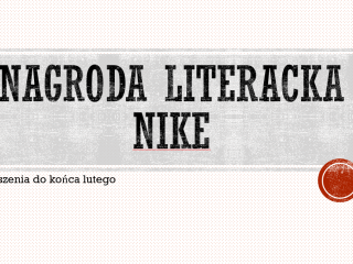 Nagroda Literacka Nike 