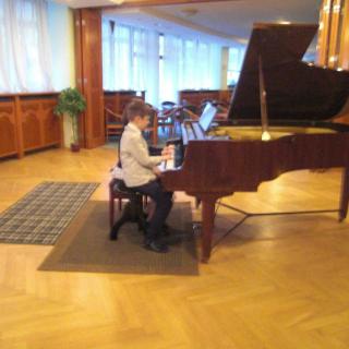 Klavírne oddelenie-vianočný koncert v Kúpeľoch Bojnice