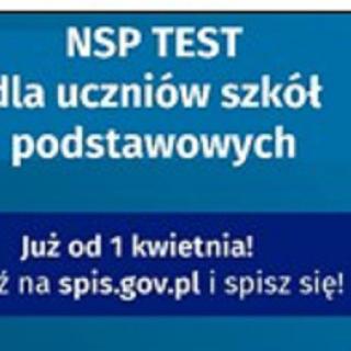 Konkursu test NSP wiedzy o Narodowym Spisie Powszechnym 2021 dla uczniów szkół podstawowych