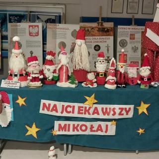 Konkurs plastyczno- konstrukcyjny "Najciekawszy Mikołaj"