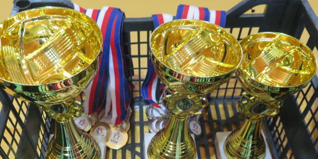Kluci čtvrtých a pátých tříd vybojovali v okresním finále vybíjené stříbrné medaile!