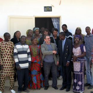 Spendenübergabe an die Partnerschule in Lalane/Senegal