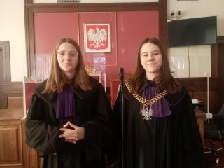 Uczniowie w „areszcie” - wizyta w Sądzie Rejonowym w Olecku