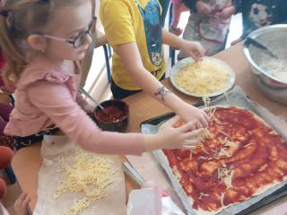 Dzień pizzy u przedszkolaków