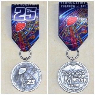 Medal 25-lecia WOŚP