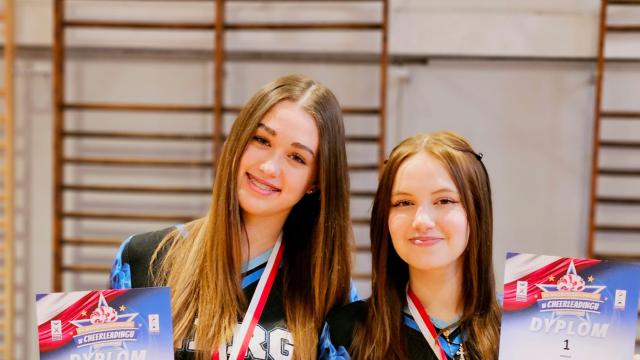 Uczennice ZSEU ze złotym medalem Mistrzostw Polski w Cheerleadingu!